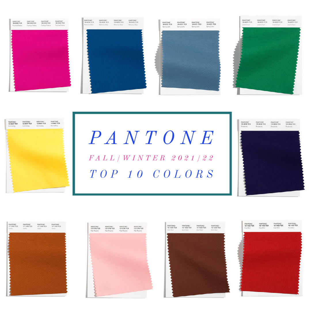 fall 2021 color trends nyfw pantone