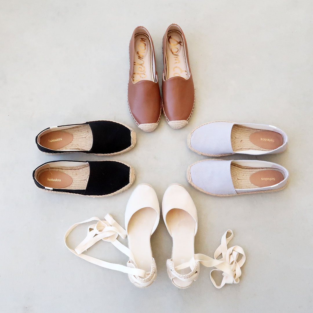 summer 2021 espadrilles capsule shoe capsule