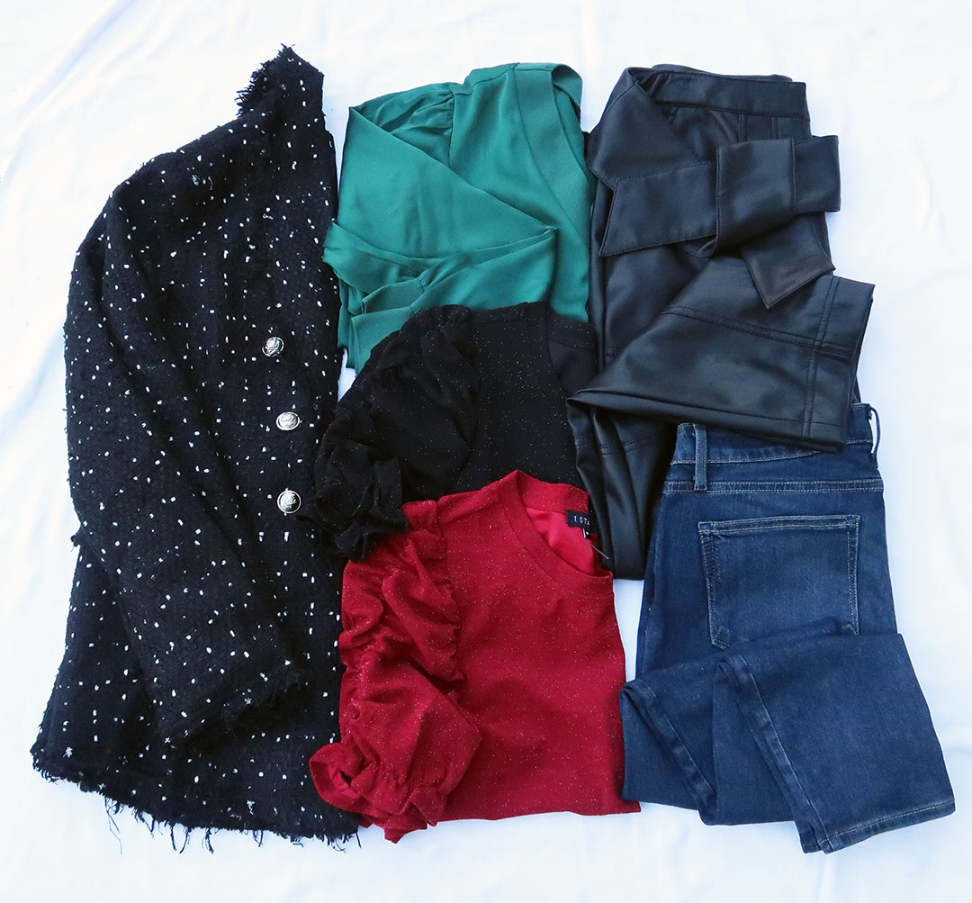 holidays 2021 capsule wardrobe casual outfit ideas