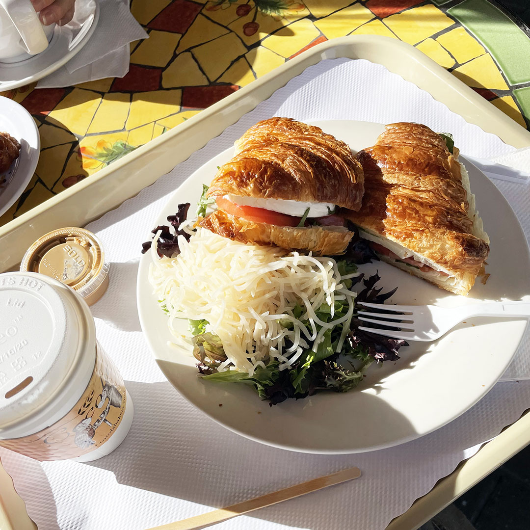 cocola croissant sandwich santana row lunch