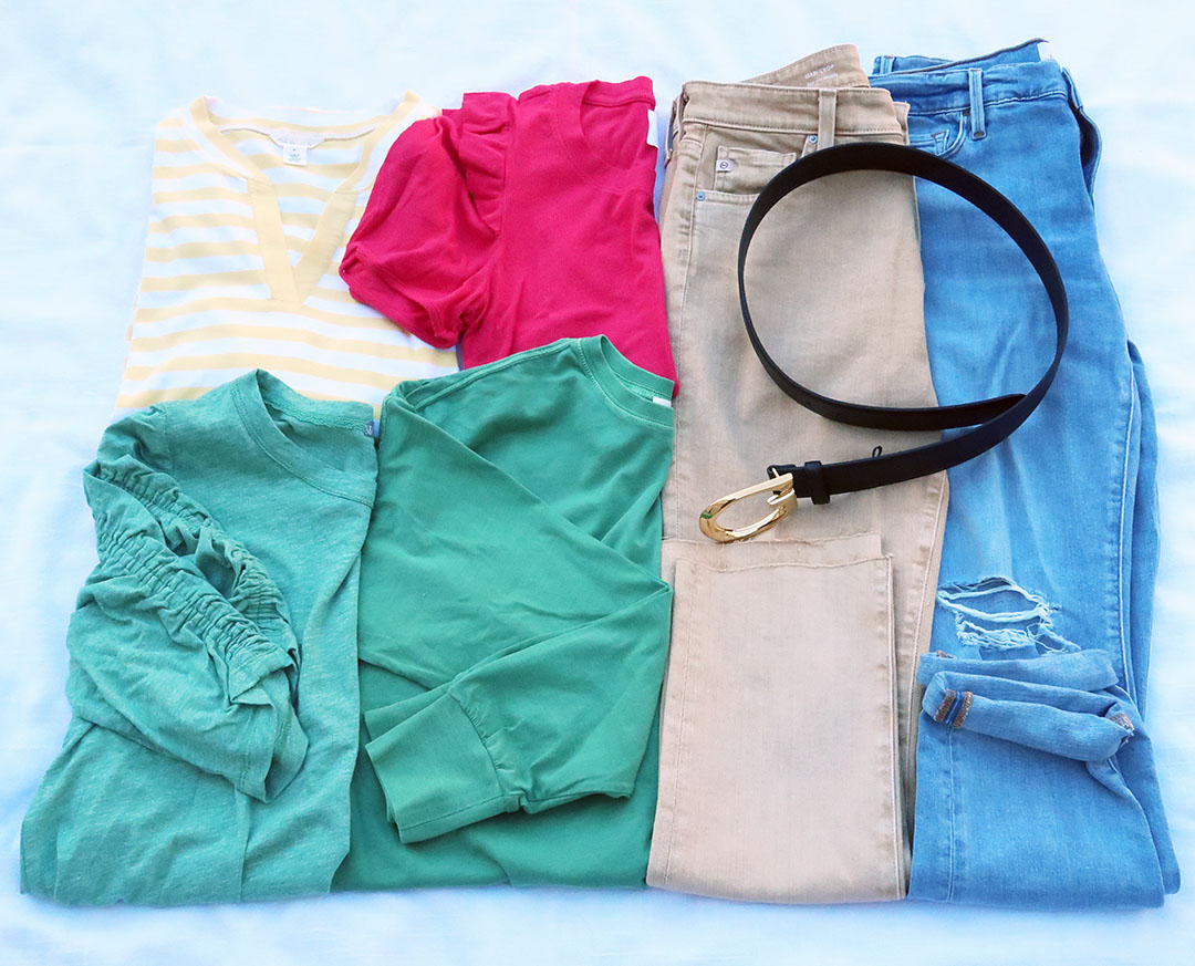 spring 2022 capsule wardrobe casual