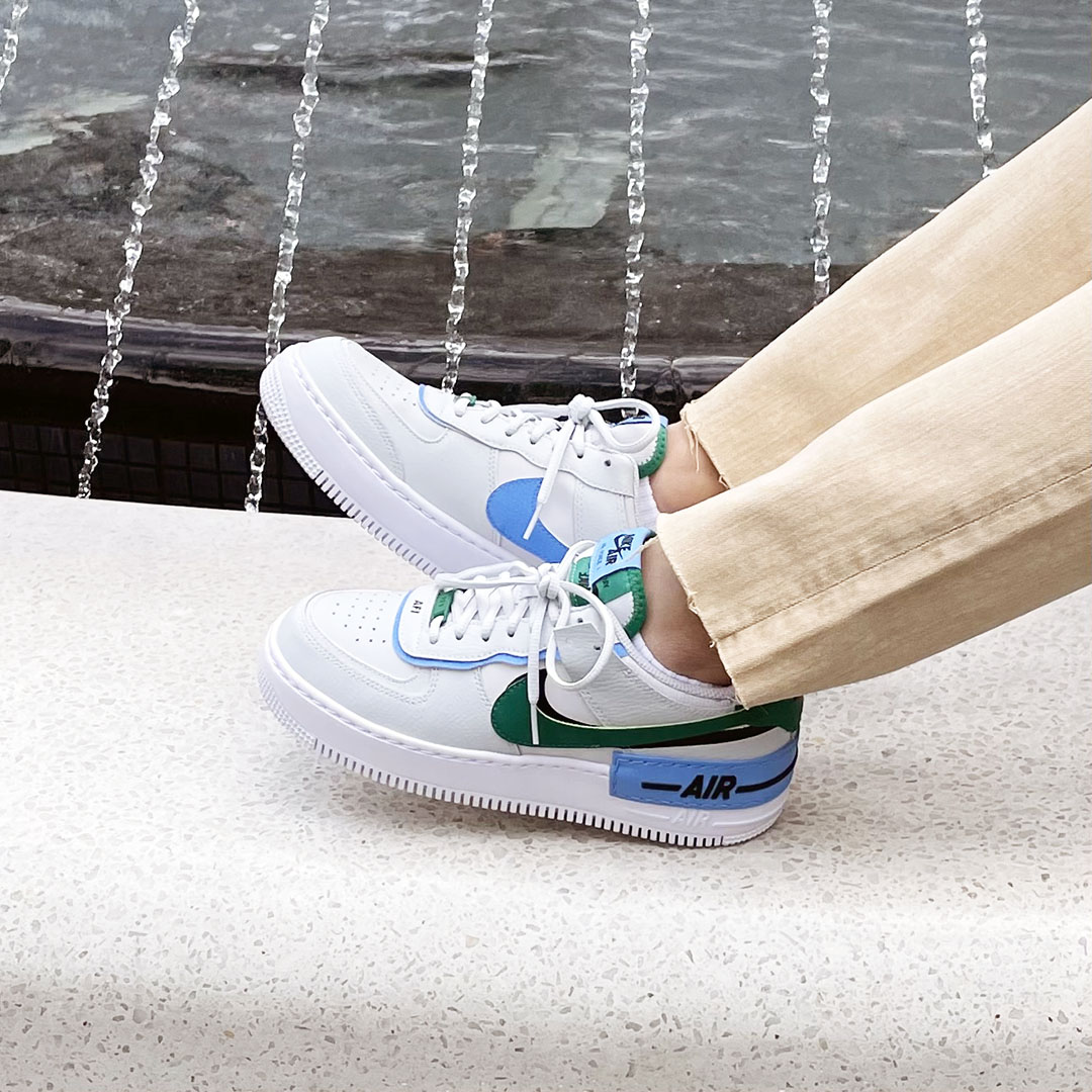 nike air force 1 street sneakers