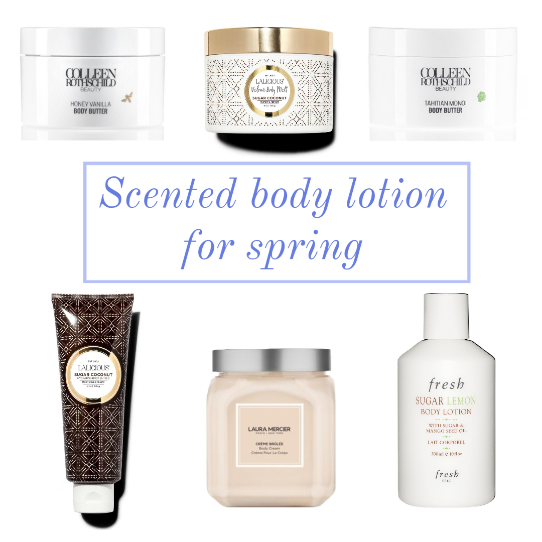 scented body lotion for spring