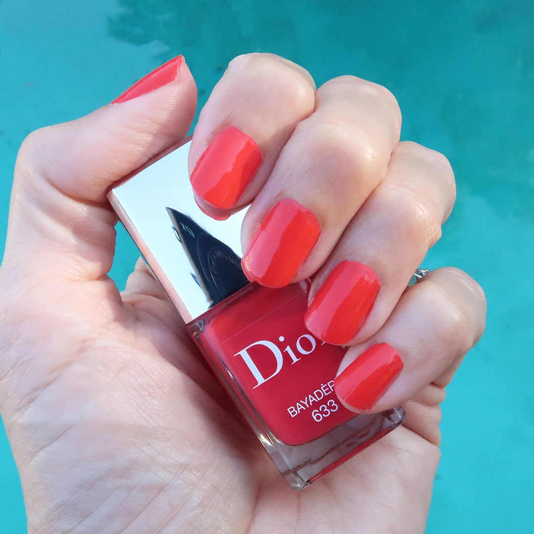 dior bayadere nail polish summer 2022 review