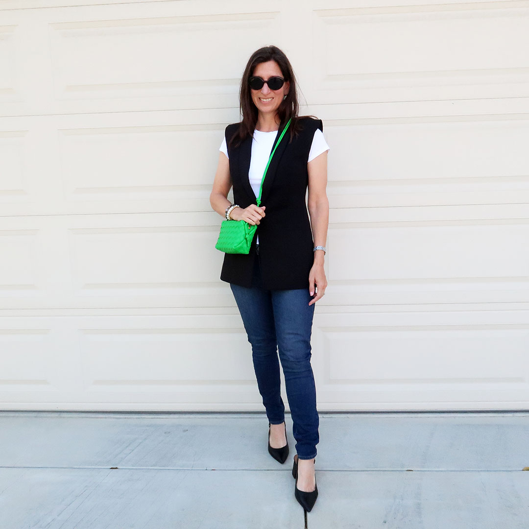 ways to style a blazer vest