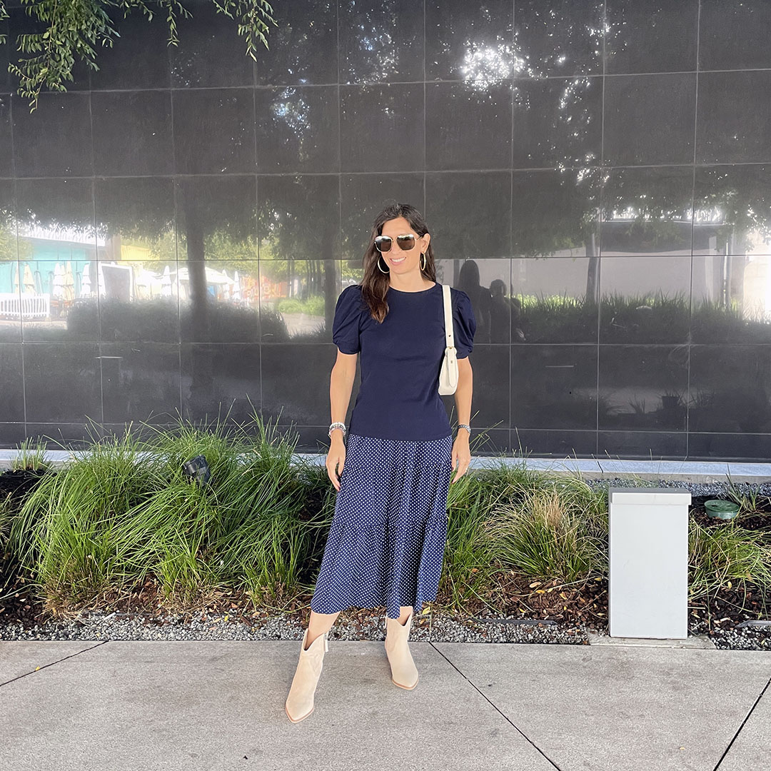 summer into fall outfits