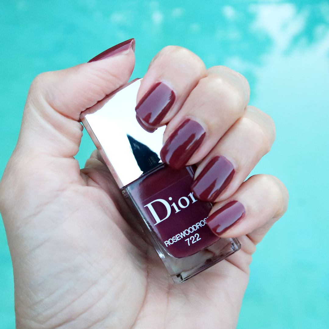 dior rosewoodrose nail polish fall 2022