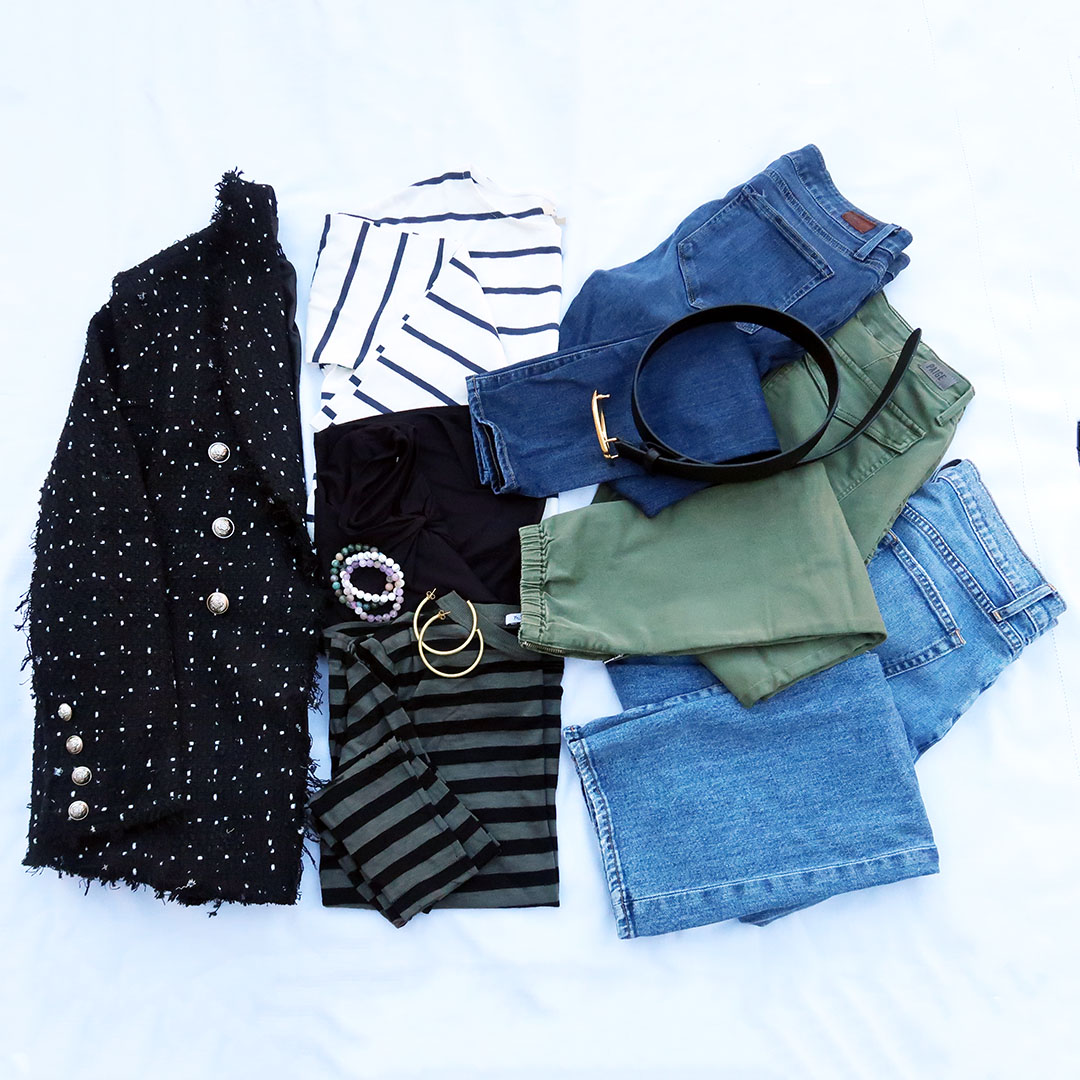 casual fall 2022 capsule wardrobe