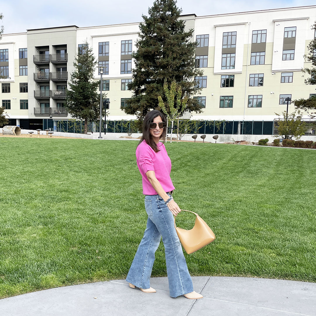 short flare jeans under $100