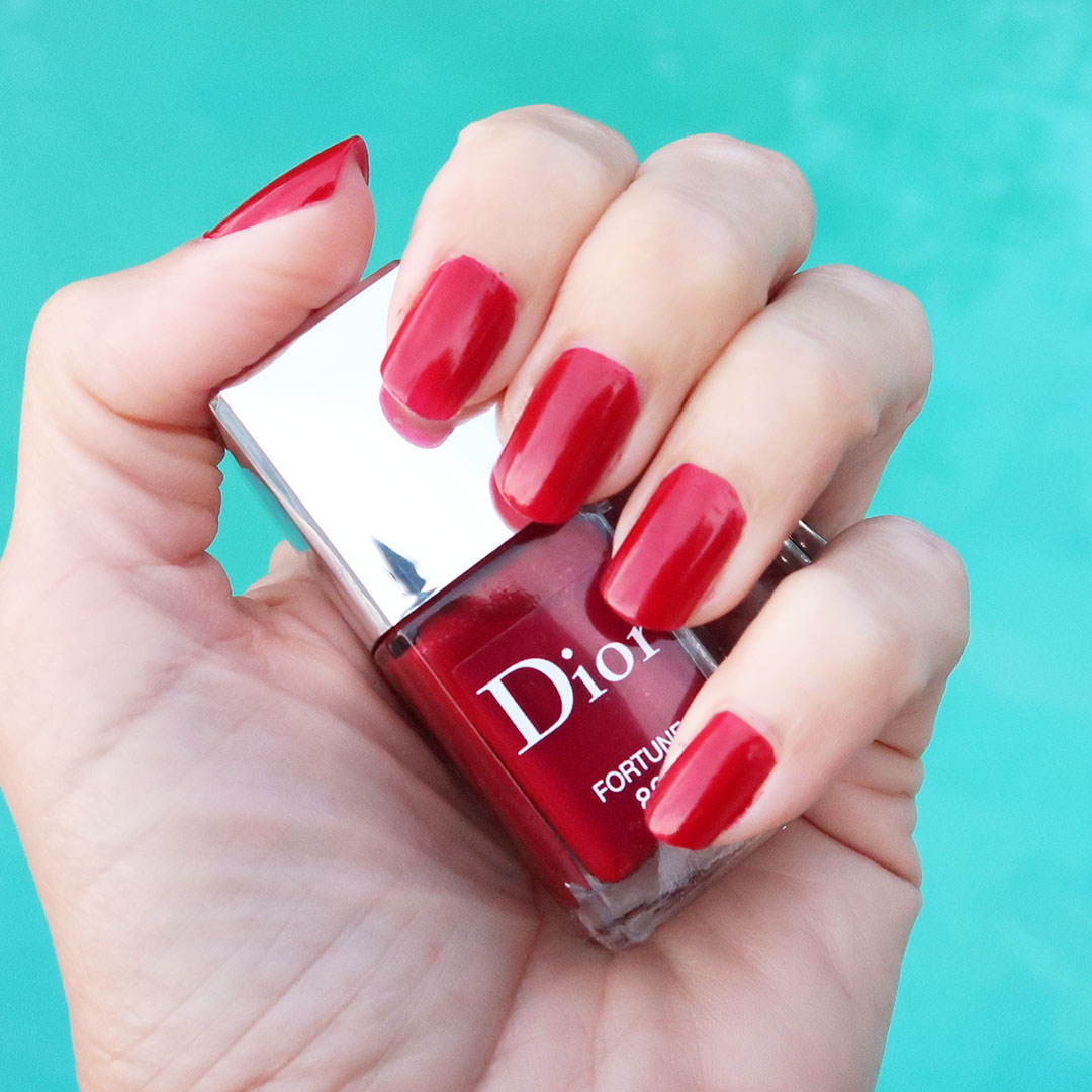 dior fortune nail polish holidays 2022