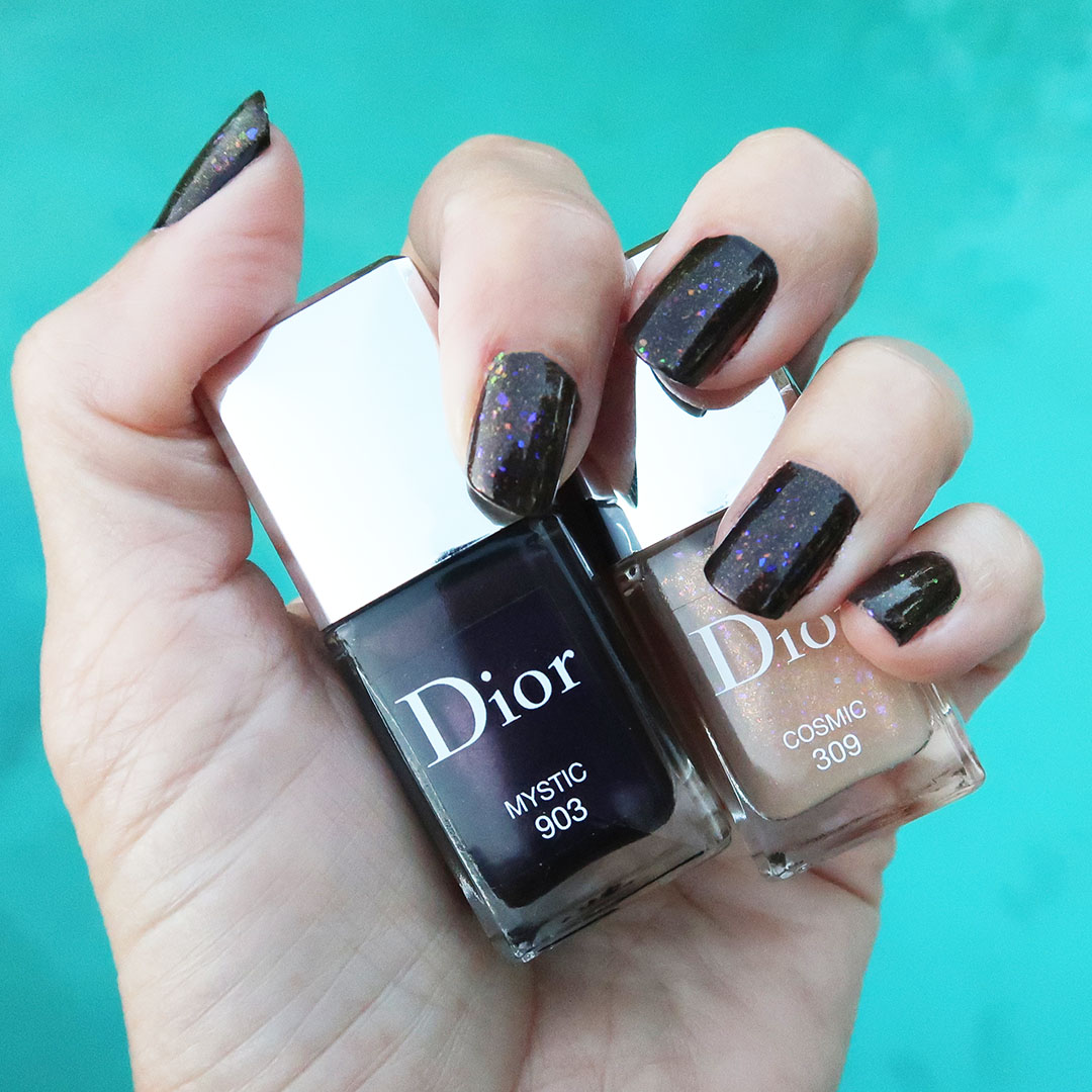 dior cosmic top coat holidays 2022 limited edition nail polish