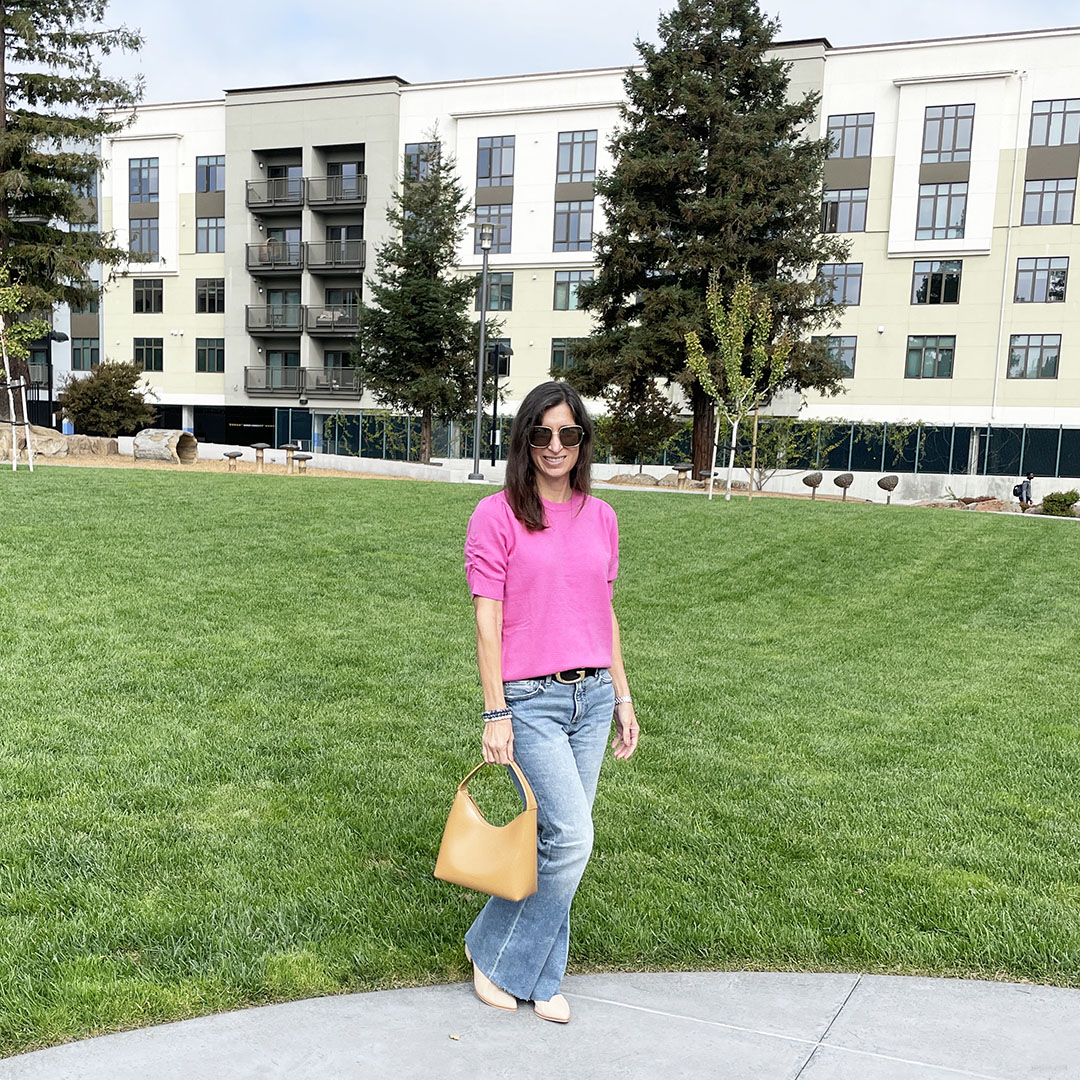 fall 2022 denim trends flare jeans