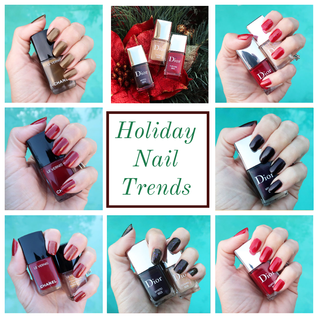 holiday nail polish trends 2022 christmas