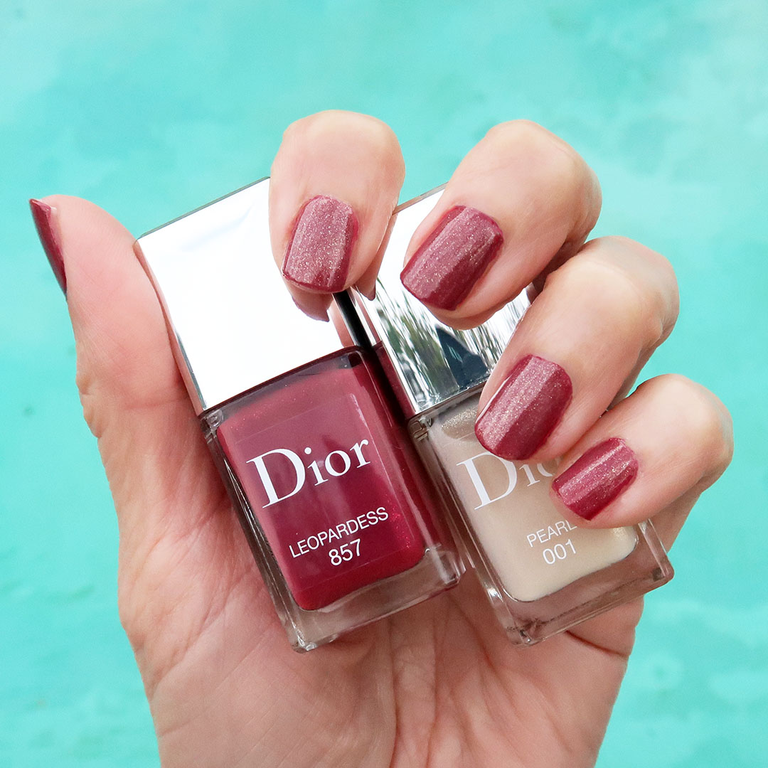 dior nail polish spring 2023 pearl top coat mitzah limited edition