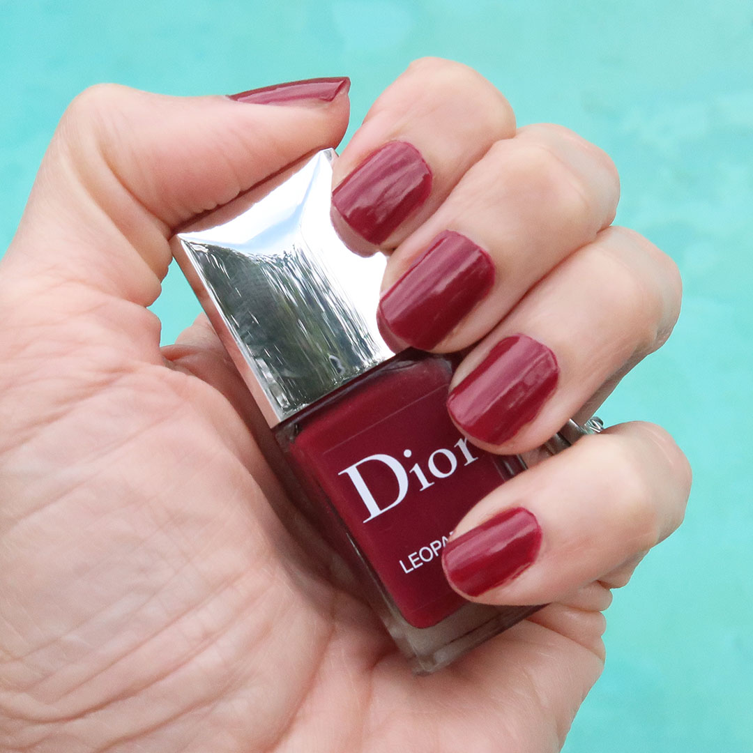 dior leopardess nail polish spring 2023