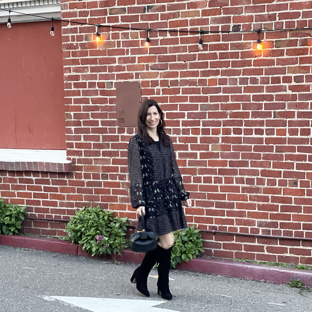 long sleeve dress trend