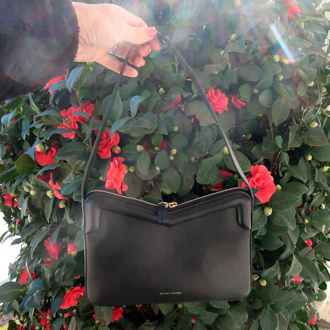 mansur gavriel m frame baguette black review