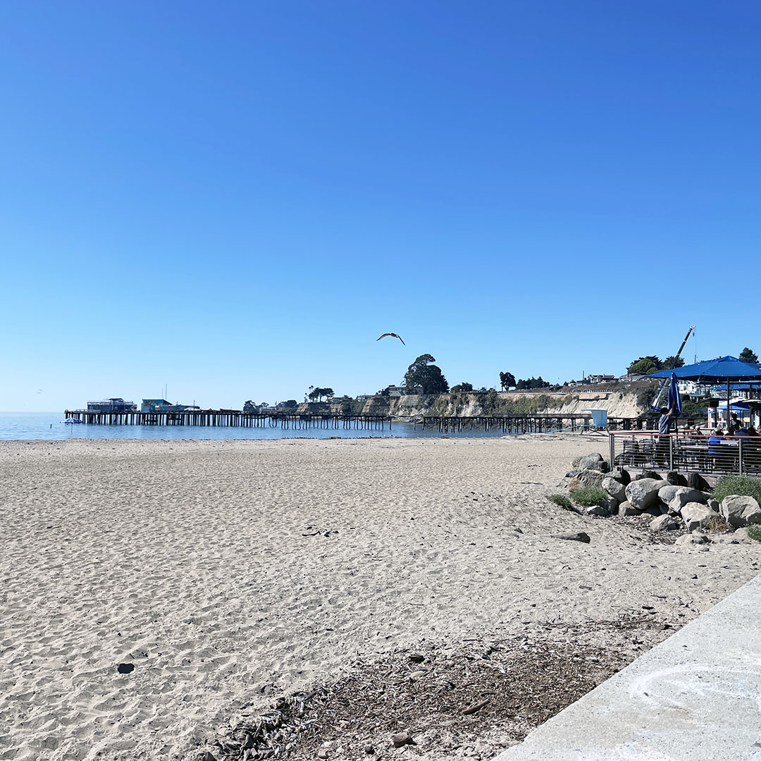 capitola beach fall 2023 pier condition