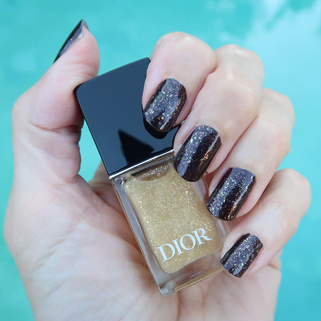 dior holidays 2023 nail polish dior dorure top coat