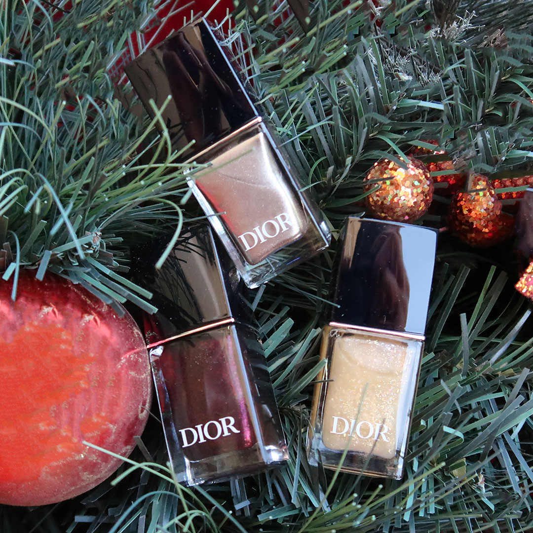 dior holidays 2023 nail polish beauty collection review