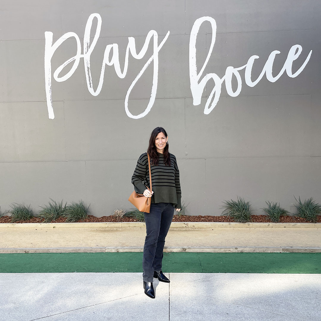 striped sweater and jeans how to style a striped sweater
