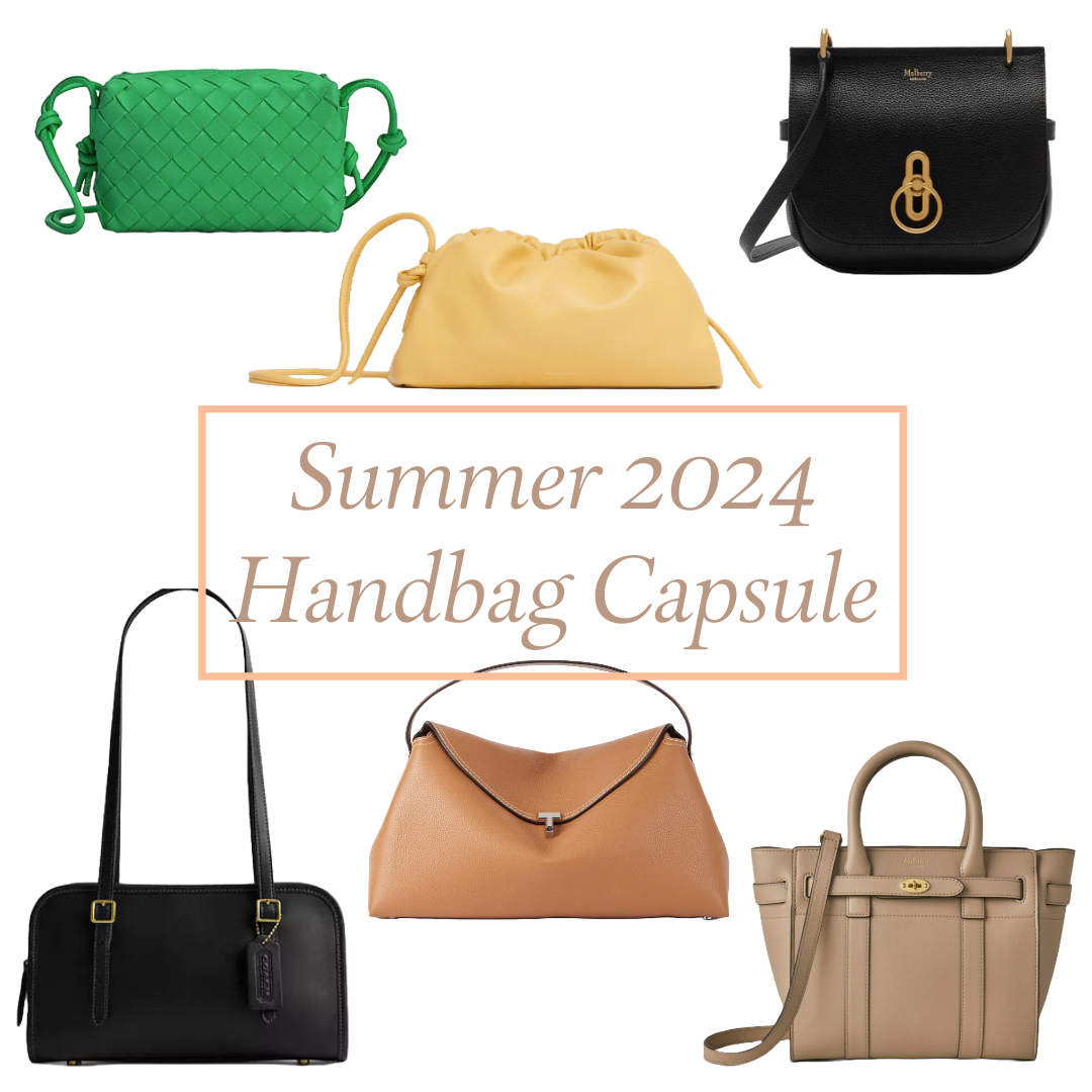 handbag capsule wardrobe summer 2024