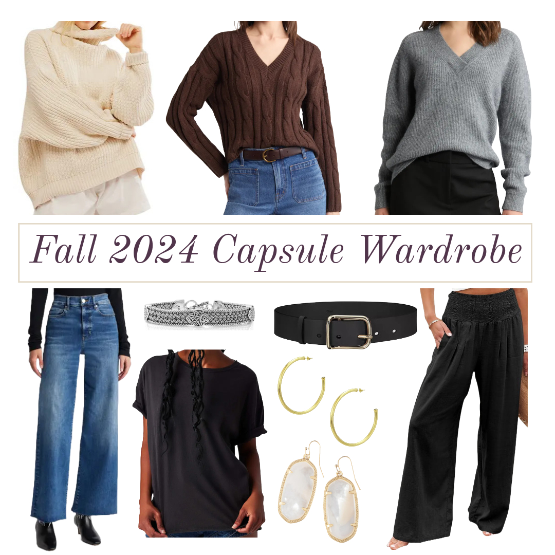 fall capsule wardrobe 2024 casual