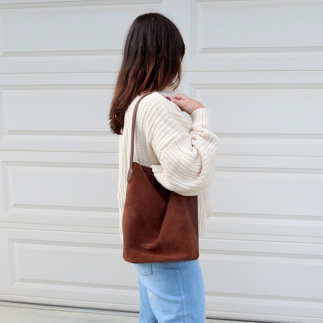 j.crew berkeley bucket bag review jcrew