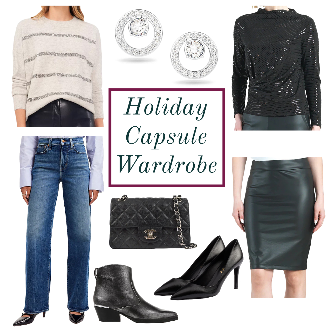 holiday capsule wardrobe outfit ideas