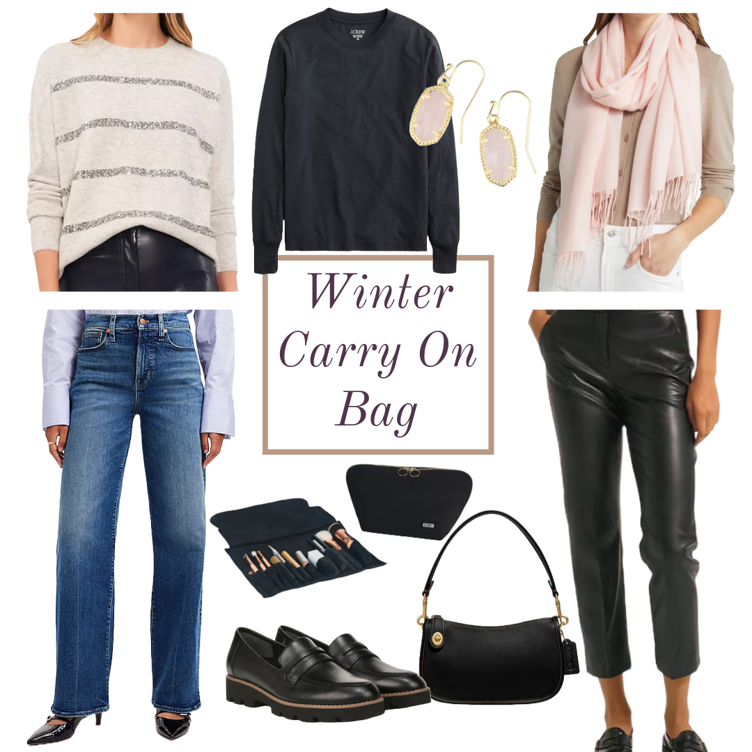how to carry on for winter travel without checking bags