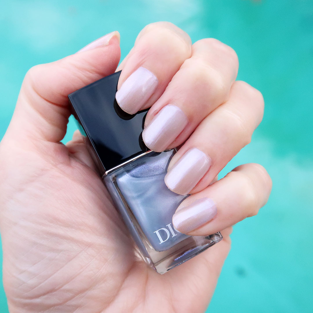 dior bluemania nail polish spring 2025 top coat