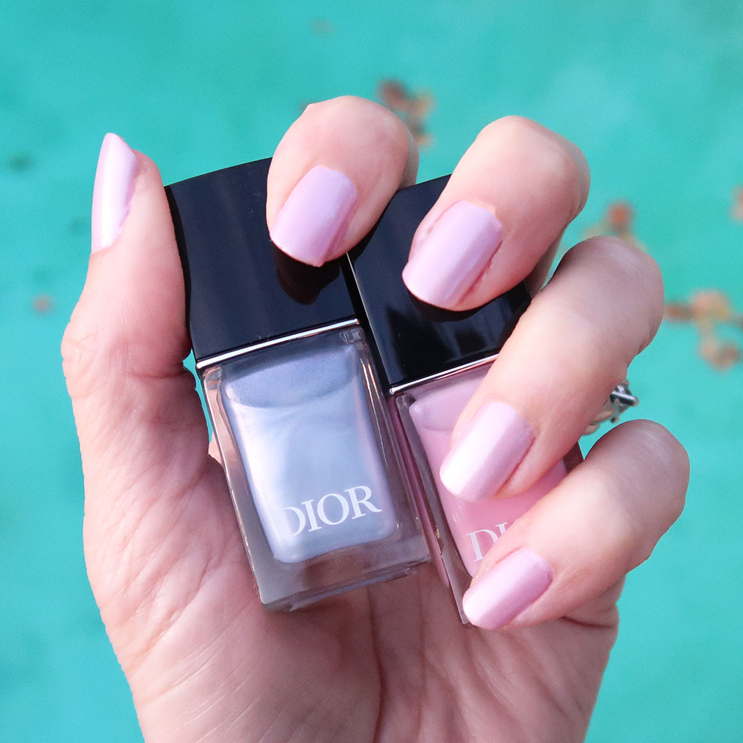 dior nail polish spring 2025 pinkmania bluemania