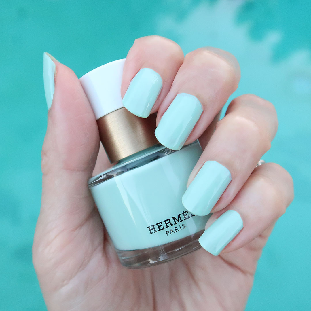 Hermes Vert Aqua nail polish