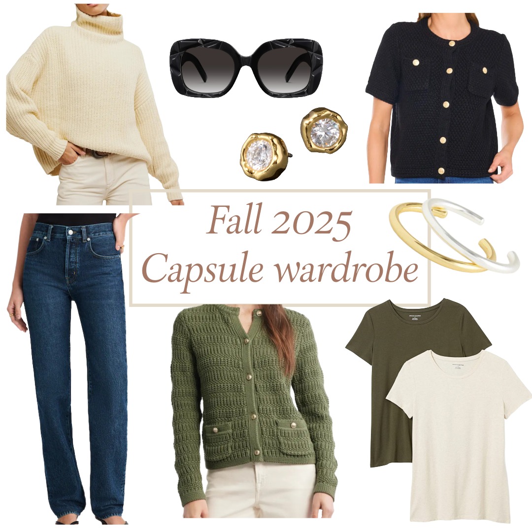 fall 2025 capsule wardrobe outfit ideas