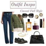outfit inspo fall 2025 cardigan sweater