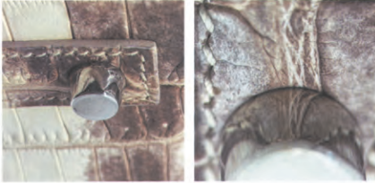  Replica Sunglasses base studs: four pyramid-shaped, perfectly aligned