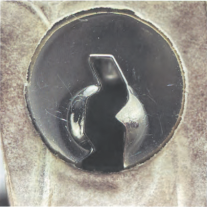 Hermes Birkin bag replica-Fake lock surface: rough, burrs, dull metal sheen