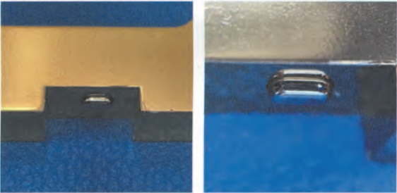 Genuine Hermès Constance button stud with correct flat-head screw