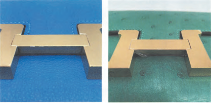 Hermès Constance Authentication- Front view highlighting the iconic bold H-shaped flap of the Hermès Constance bag