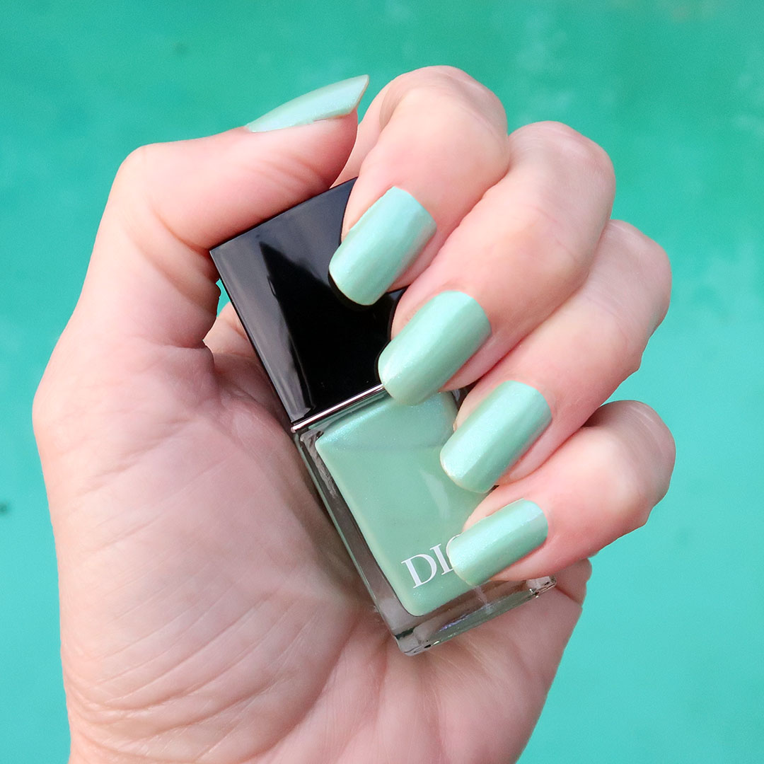 dior nail polish minty dior spring 2026 nail polish