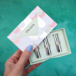 prada lip balm set review three colors