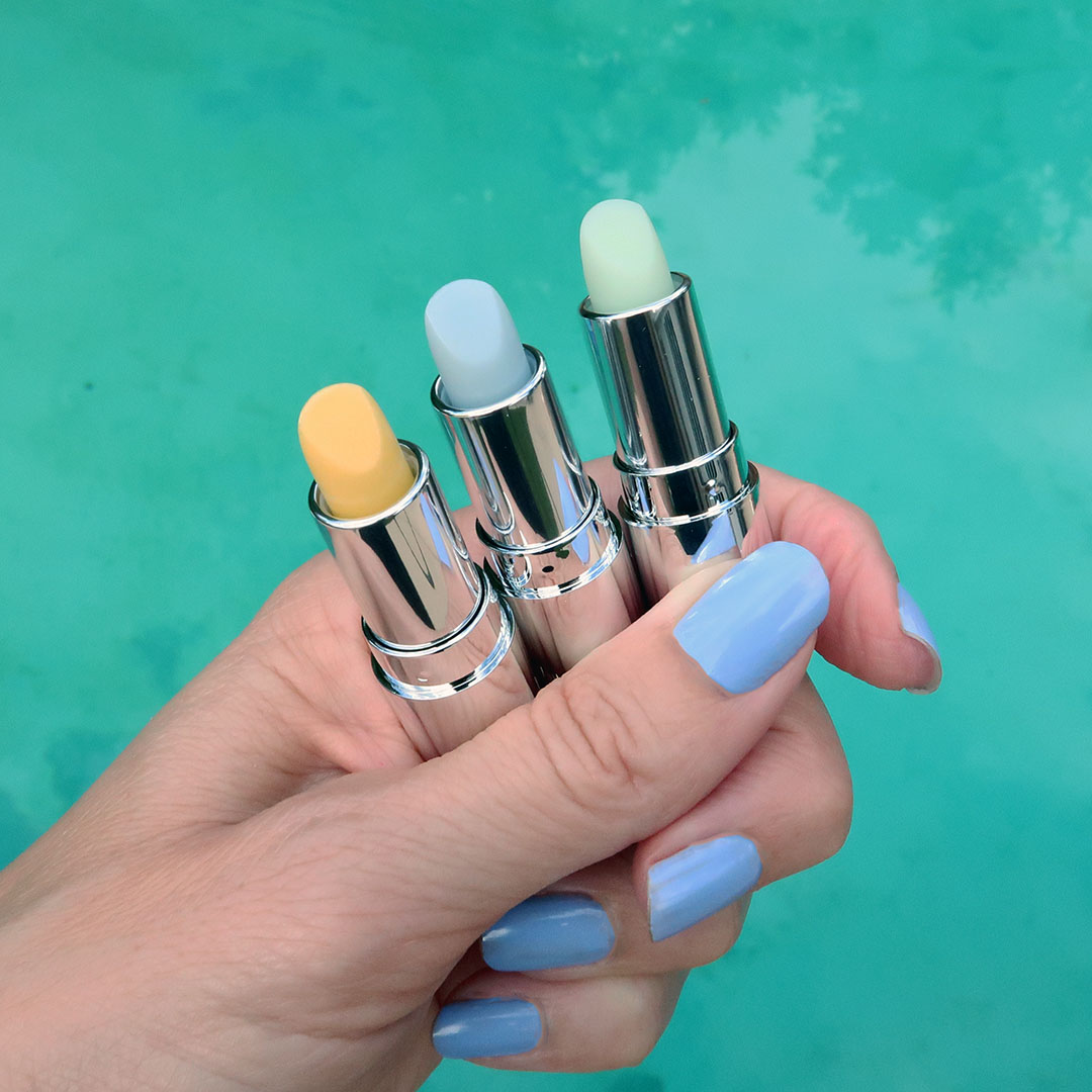 prada mini moisturizing lip balm trio set review